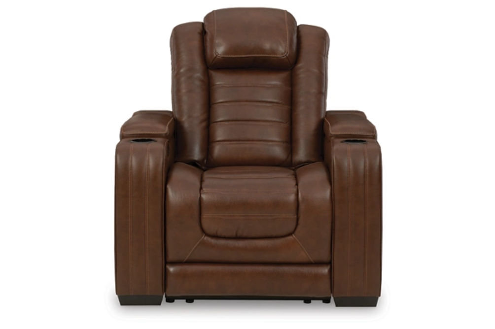 Signature Design by Ashley Backtrack Power Recliner-Chocolate