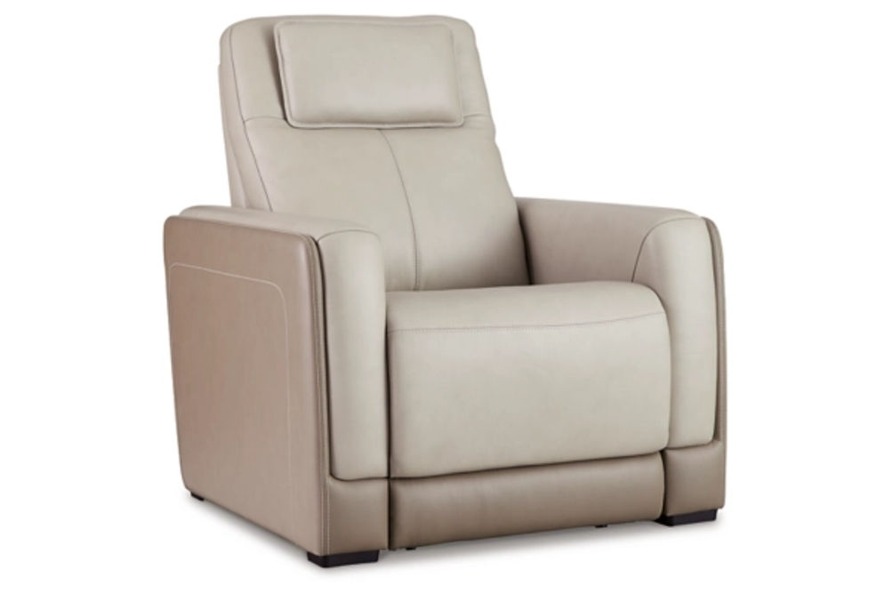 Signature Design by Ashley Battleville Power Recliner-Almond