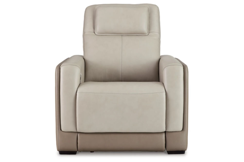 Signature Design by Ashley Battleville Power Recliner-Almond