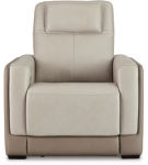 Signature Design by Ashley Battleville Power Recliner-Almond