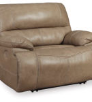 Signature Design by Ashley Ricmen Oversized Power Recliner-Putty