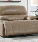 Signature Design by Ashley Ricmen Oversized Power Recliner-Putty