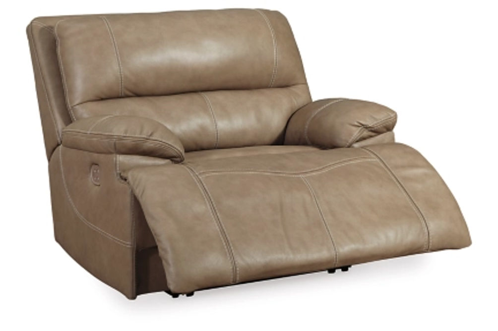 Signature Design by Ashley Ricmen Oversized Power Recliner-Putty