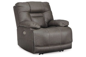 Signature Design by Ashley Wurstrow Power Recliner-Smoke