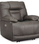 Signature Design by Ashley Wurstrow Power Recliner-Smoke