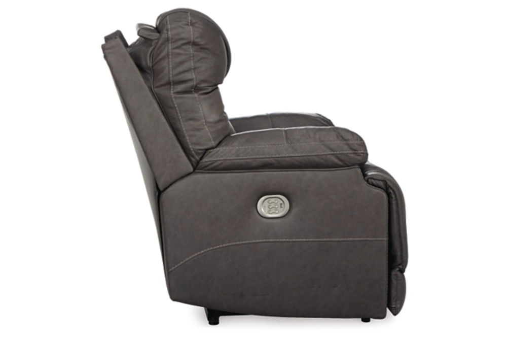 Signature Design by Ashley Wurstrow Power Recliner-Smoke