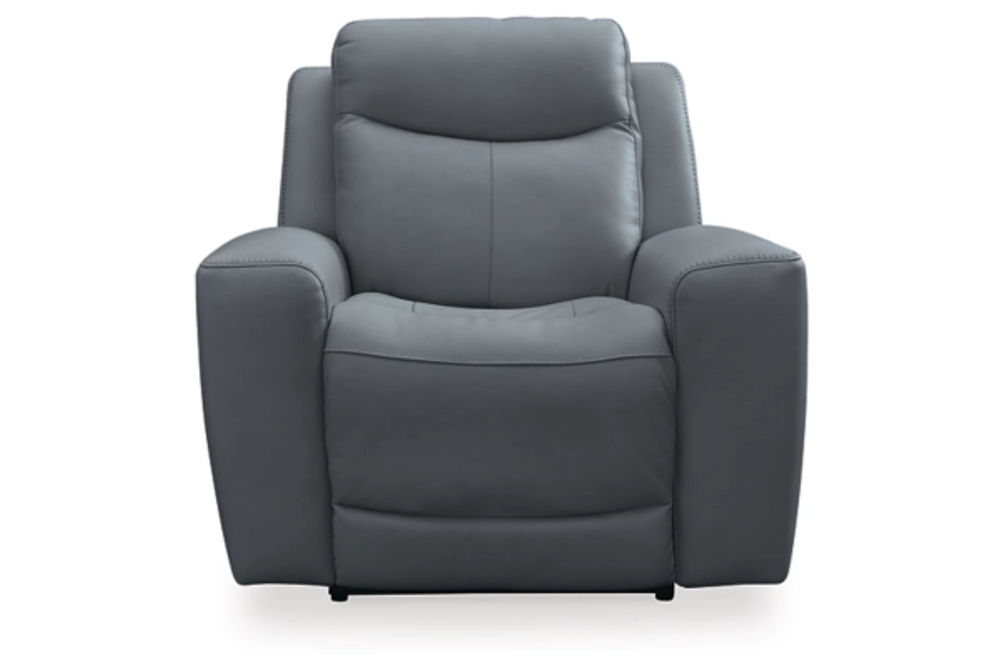 Signature Design by Ashley Mindanao Power Recliner-Steel