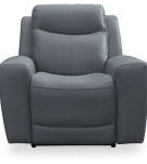 Signature Design by Ashley Mindanao Power Recliner-Steel