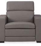 Signature Design by Ashley Texline Power Recliner-Gray