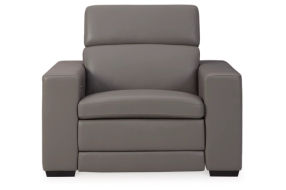 Signature Design by Ashley Texline Power Recliner-Gray