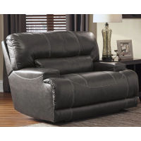 Signature Design by Ashley McCaskill Oversized Power Recliner-Gray