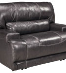 Signature Design by Ashley McCaskill Oversized Power Recliner-Gray