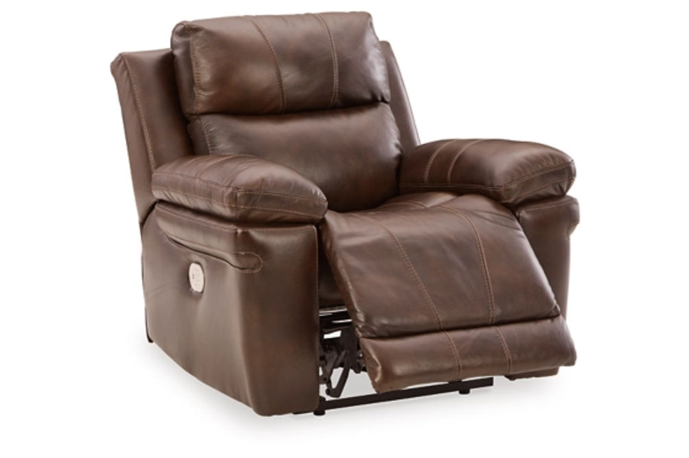 Signature Design by Ashley Edmar Power Recliner-Chocolate