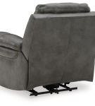 Signature Design by Ashley Edmar Power Recliner-Charcoal