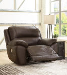 Signature Design by Ashley Dunleith Power Recliner-Chocolate