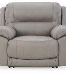 Signature Design by Ashley Dunleith Power Recliner-Gray