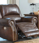 Signature Design by Ashley Buncrana Power Recliner-Chocolate