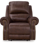 Signature Design by Ashley Freyeburg Power Recliner-Walnut