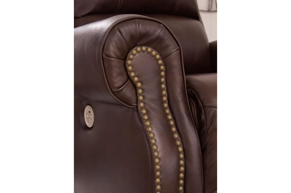 Signature Design by Ashley Freyeburg Power Recliner-Walnut