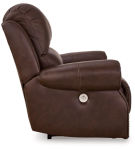 Signature Design by Ashley Freyeburg Power Recliner-Walnut