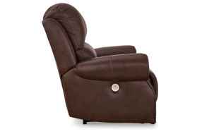 Signature Design by Ashley Freyeburg Power Recliner-Walnut