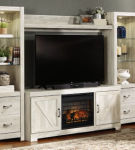 Signature Design by Ashley Bellaby 4-Piece Entertainment Center with Electric