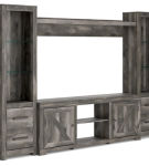 Signature Design by Ashley Wynnlow 4-Piece Entertainment Center-Gray