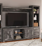 Signature Design by Ashley Wynnlow 4-Piece Entertainment Center-Gray