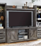 Signature Design by Ashley Wynnlow 4-Piece Entertainment Center-Gray