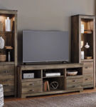 Signature Design by Ashley Trinell 3-Piece Entertainment Center-Brown