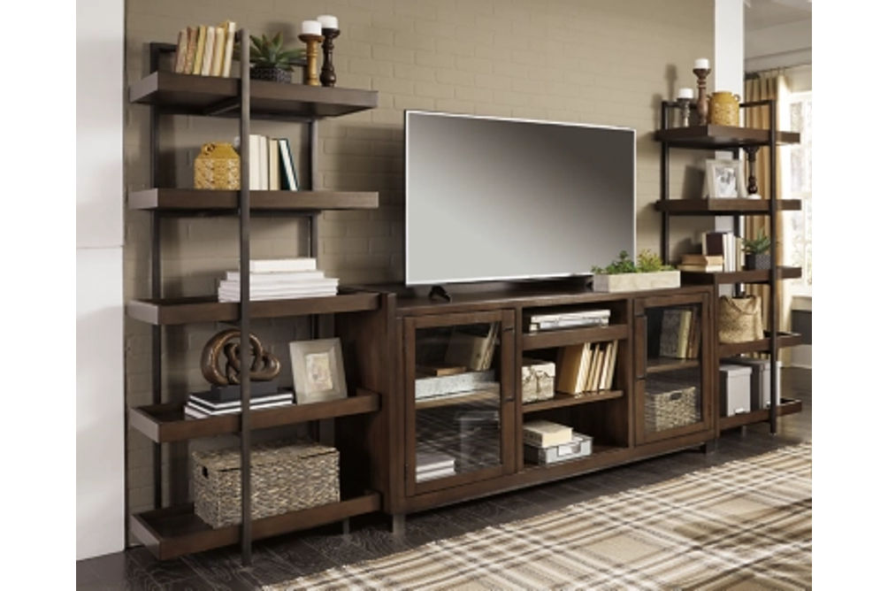 Signature Design by Ashley Starmore 3-Piece Entertainment Center-Brown/Gunmeta