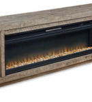 Signature Design by Ashley Krystanza TV Stand with Electric Fireplace