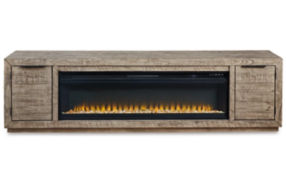 Signature Design by Ashley Krystanza TV Stand with Electric Fireplace