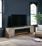 Signature Design by Ashley Krystanza TV Stand with Electric Fireplace