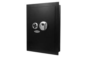 Barska - Biometric Wall Safe - Black