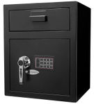 Barska - Large Keypad Depository Safe - Black