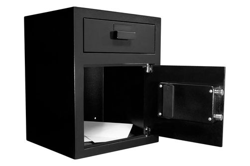 Barska - Large Keypad Depository Safe - Black