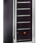 Whynter - 18-Bottle Wine Refrigerator - Black/Stainless-Steel