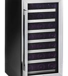 Whynter - 33-Bottle Wine Refrigerator - Stainless Steel