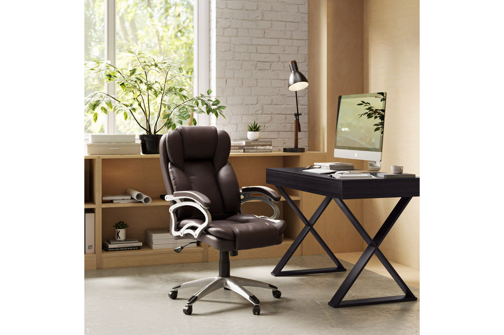 CorLiving Executive Office Chair - Espresso