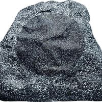 Russound - 2-Way Outdoor Rock Loudspeaker (Each) - Gray Granite