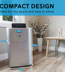 Whynter - 400 Sq. Ft. Portable Air Conditioner - Silver