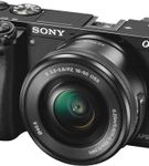 Sony - Alpha a6000 Mirrorless Camera with 16-50mm Retractable Lens - Black