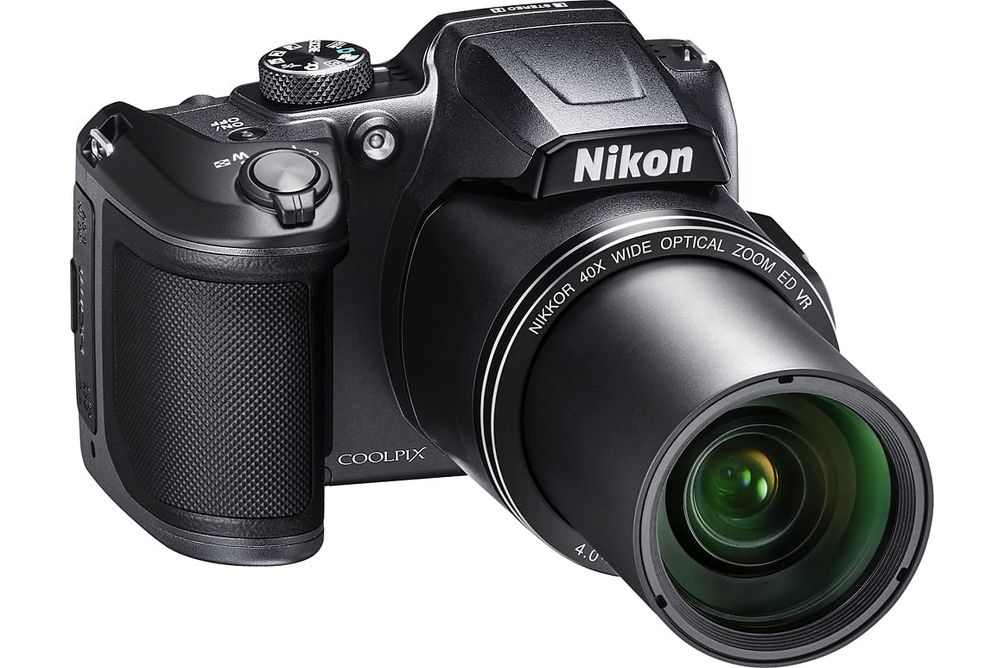 Nikon - COOLPIX B500 16.0-Megapixel Digital Camera - Black