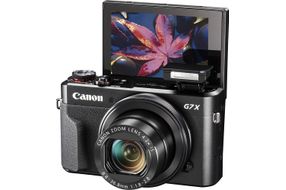 Canon - PowerShot G7 X Mark II 20.1-Megapixel Digital Video Camera - Black