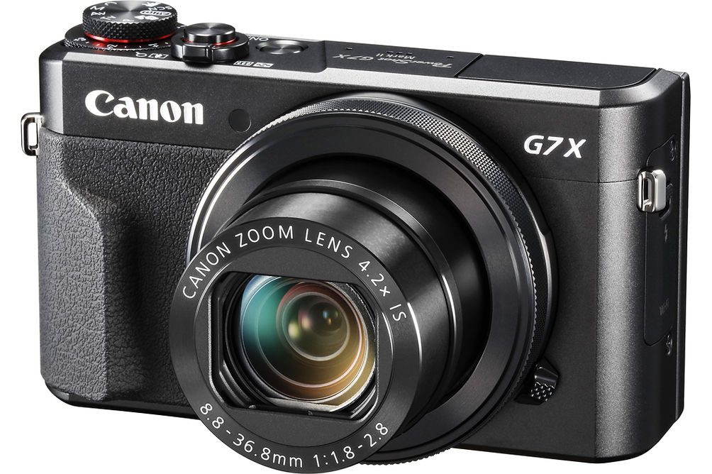 Canon - PowerShot G7 X Mark II 20.1-Megapixel Digital Video Camera - Black