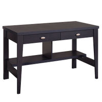 CorLiving WFP-280-D Folio Two Drawer Desk - Dark Brown