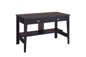 CorLiving WFP-280-D Folio Two Drawer Desk - Dark Brown