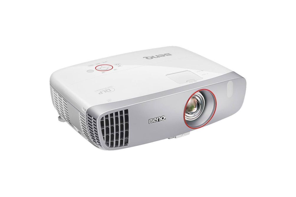 BenQ - Home Gaming 1080p DLP Projector - White/Silver
