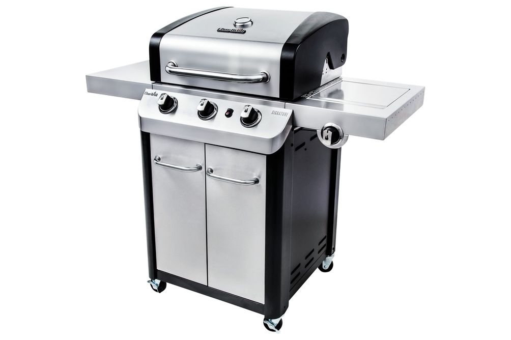 Char-Broil - Signature Gas Grill - Silver/black